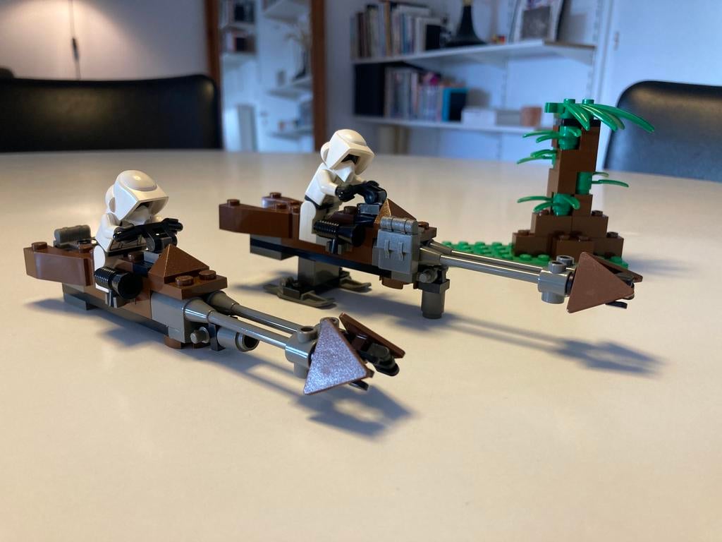 Star Wars Lego 7128: Speeder Bikes, Ophalen, Zo goed als nieuw, Lego, Star Wars
