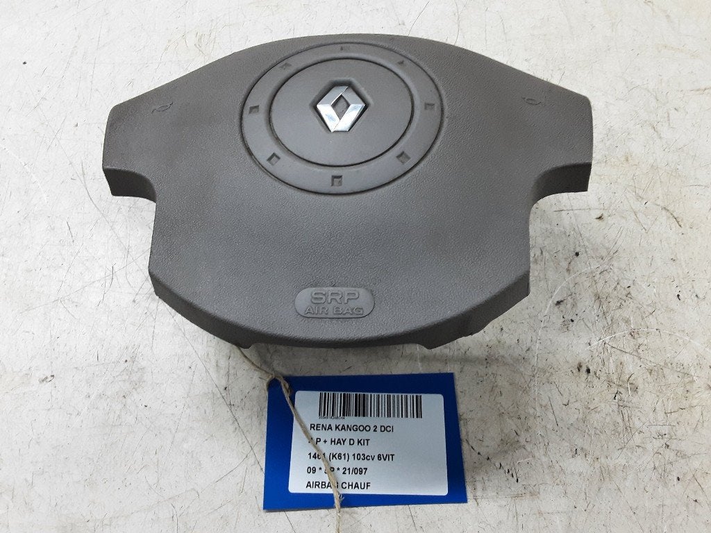 AIRBAG VOLANT Kangoo / Grand Kangoo (KW) (8200893589H), Utilisé, Renault