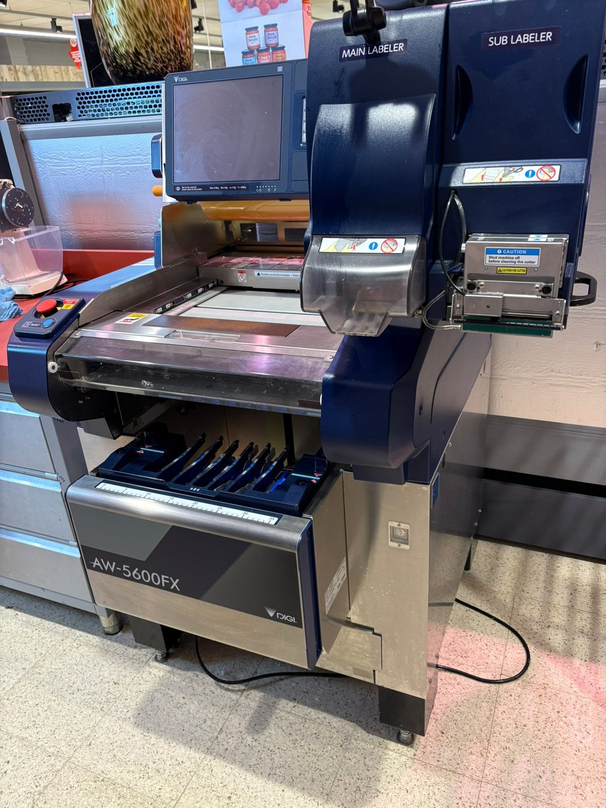 Digi aw 5600 fx, Ophalen