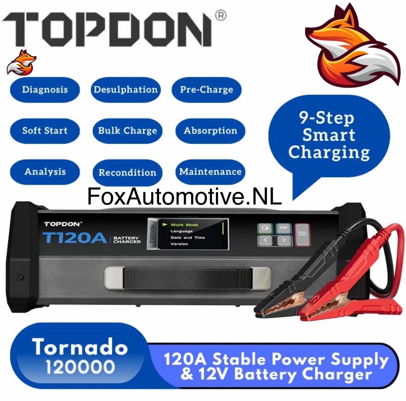 TOPDON Tornade 120000 (T120A) 5 m, Enlèvement ou Envoi, Daihatsu