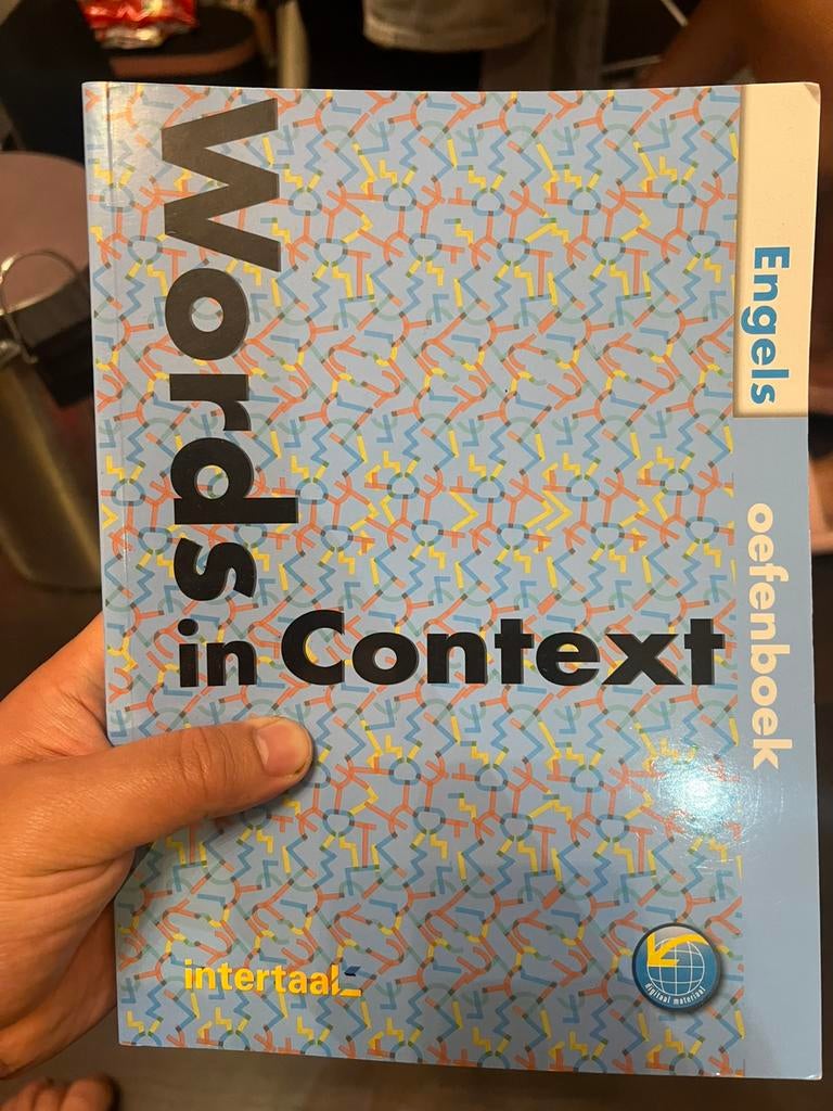 Words in Context, Ophalen, Zo goed als nieuw