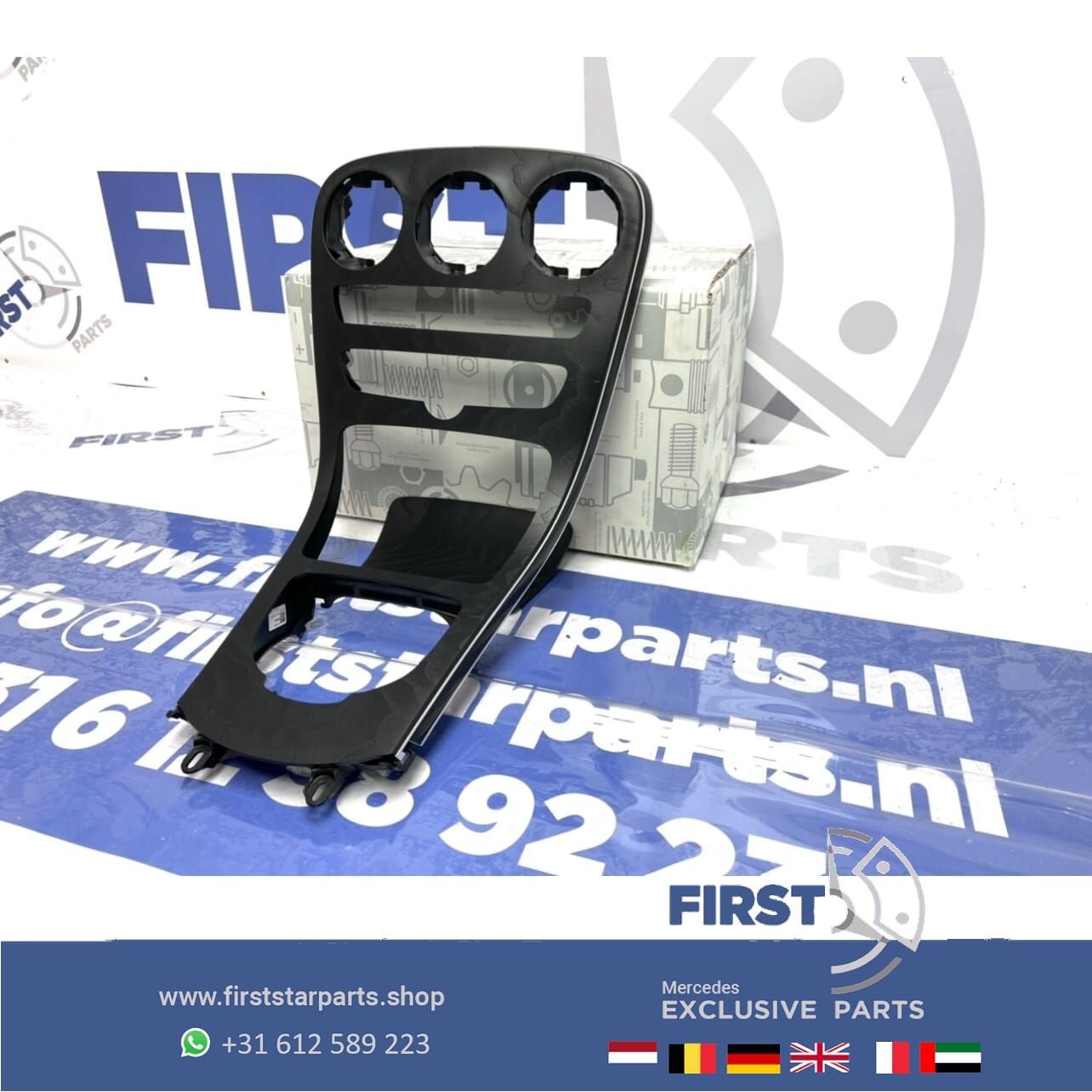 W205 C43 C63 AMG Dashboard tussen Paneel hout C Klasse 2018, Utilisé, -, -, Enlèvement ou Envoi