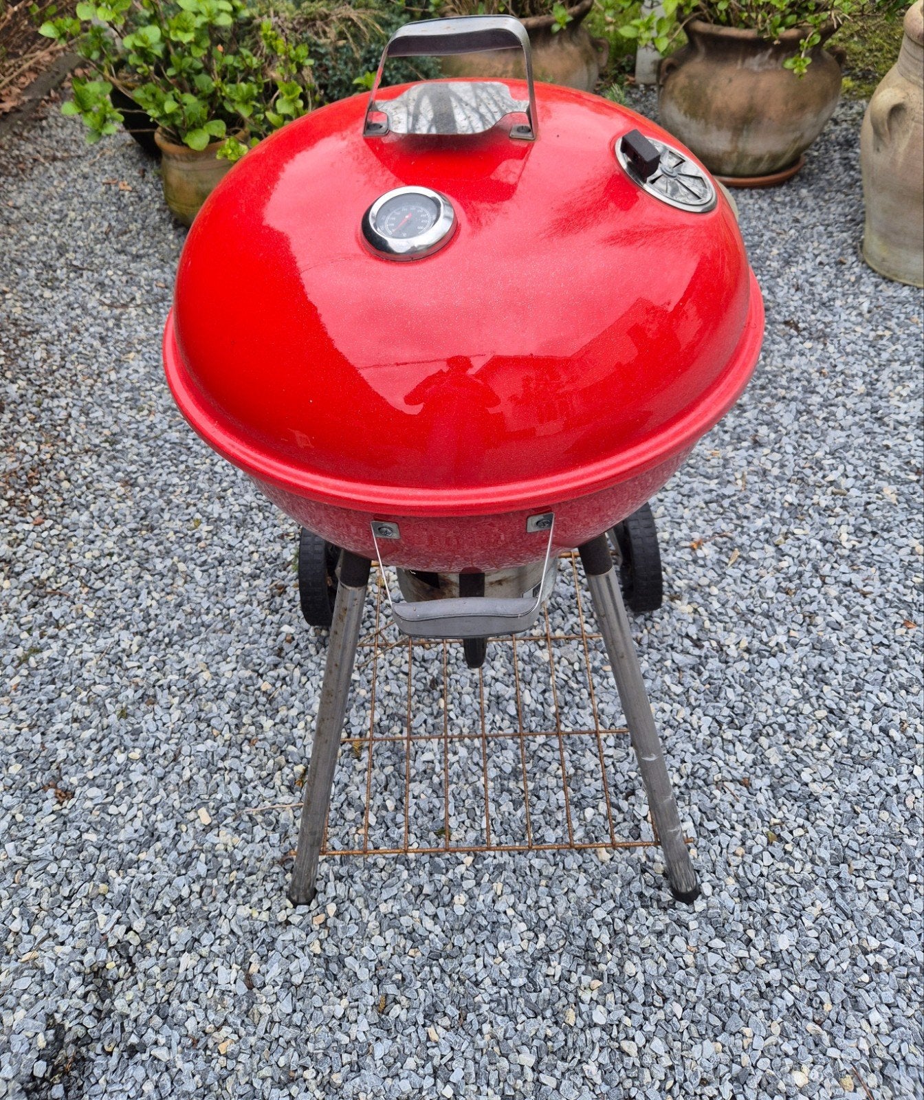 XXL houtskool bbq Central Park 53cm Brico nieuw 229 euro!, Tuin en Terras, Ophalen