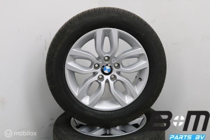 Org 17 inch lichtmetalen velgen + banden BMW X3 F25 6787576, Utilisé, Jante(s)