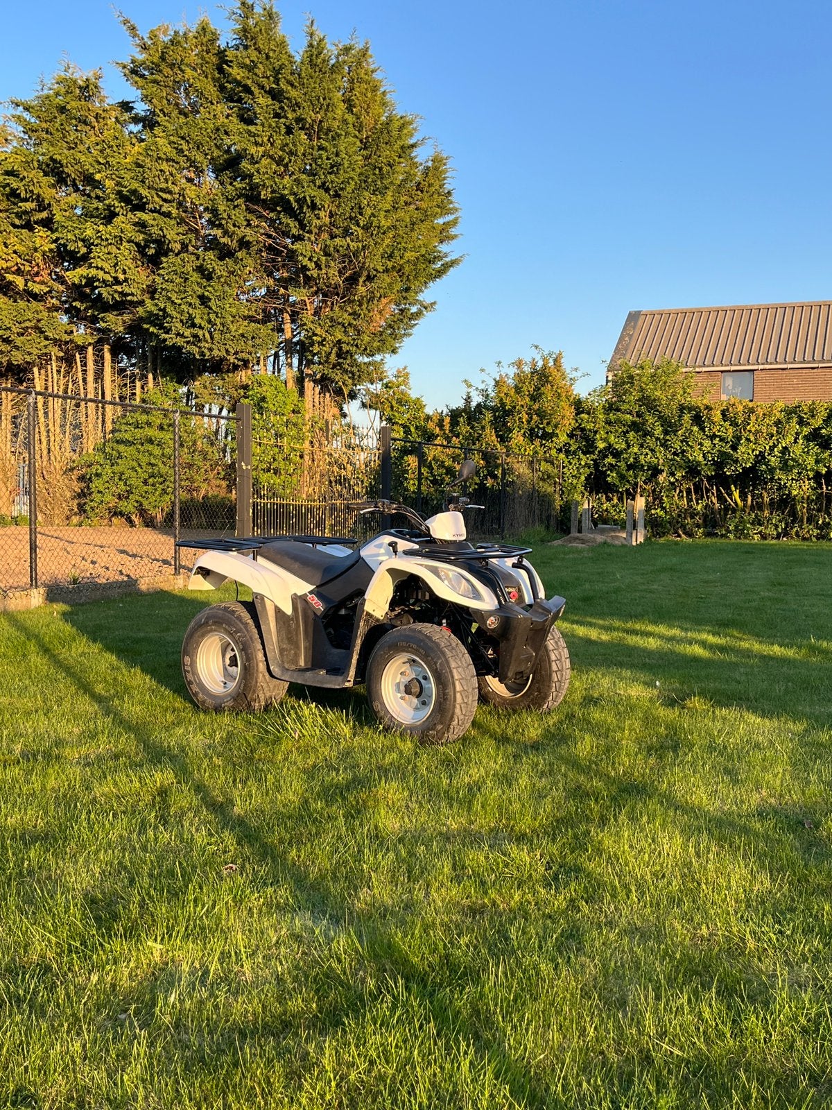 Kymco mxu 50cc brommer / quad, Comme neuf, Classe B (45 km/h), Enlèvement, 50 cm³