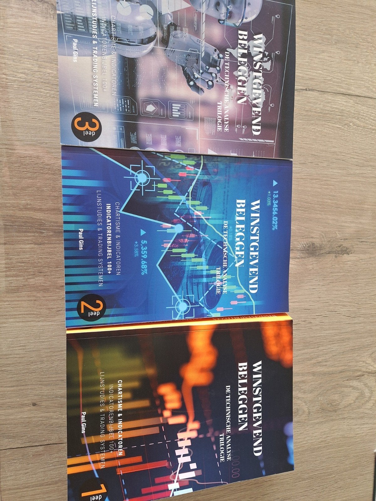 Trilogie Paul Gins - Winstgevend Beleggen, Boeken, Ophalen of Verzenden, Nederlands, Paul Gins