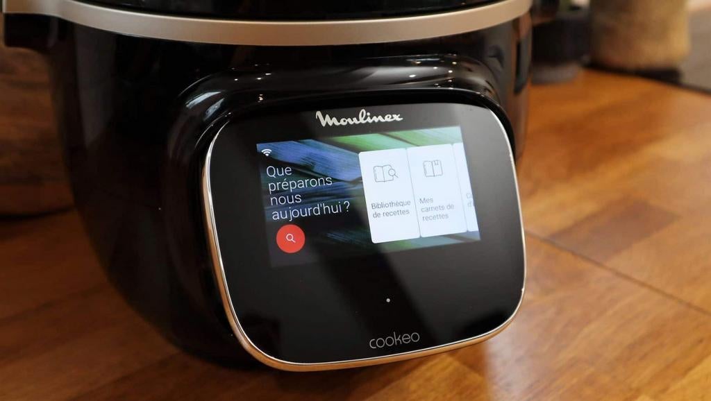 Cookeo Touch wifi Moulinex, Enlèvement