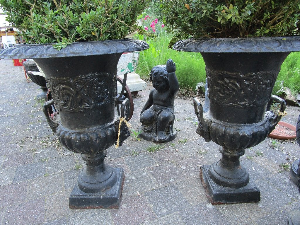 vases de jardin, vases Médicis hauteur 60 cm, Jardin & Terrasse, Enlèvement
