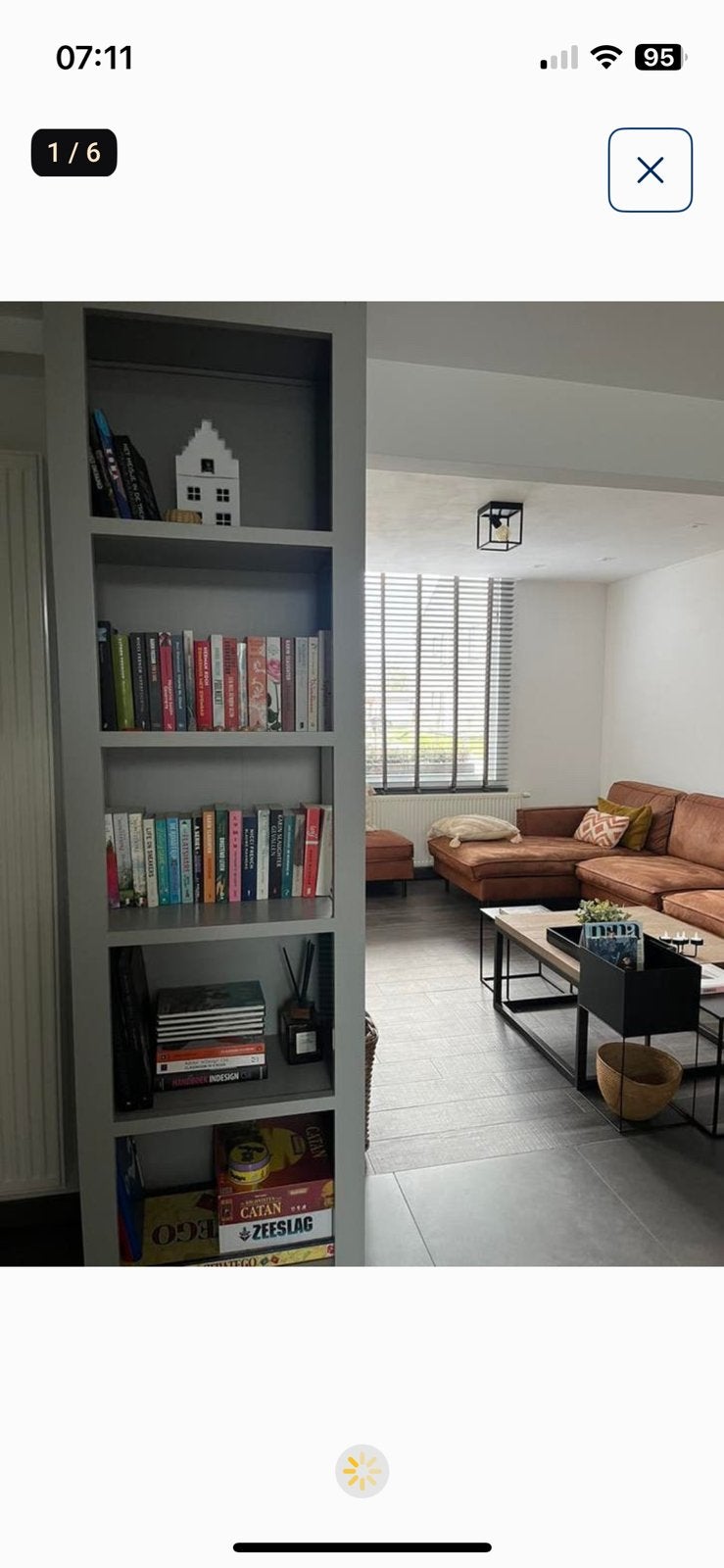 Landelijke boekenkast, Huis en Inrichting, Ophalen, Zo goed als nieuw