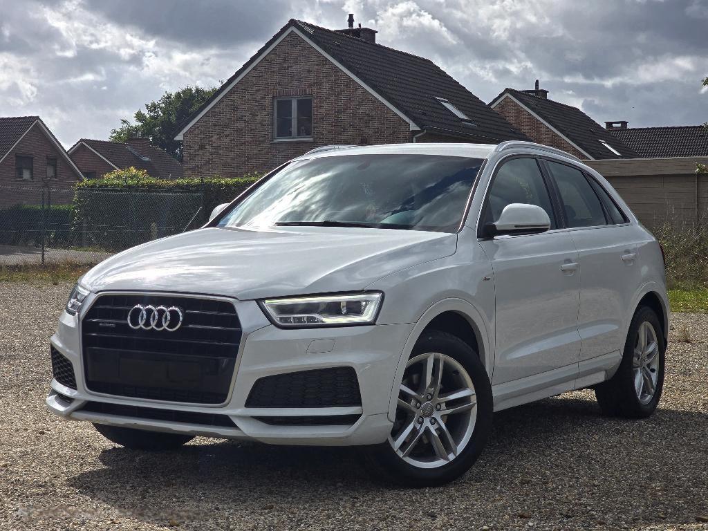 Audi Q3 S-line - 2.0TFSI Quattro - S-Tronic - 2017 - 57d km, Autos, Audi, Cuir, Achat, Euro 6, Entreprise