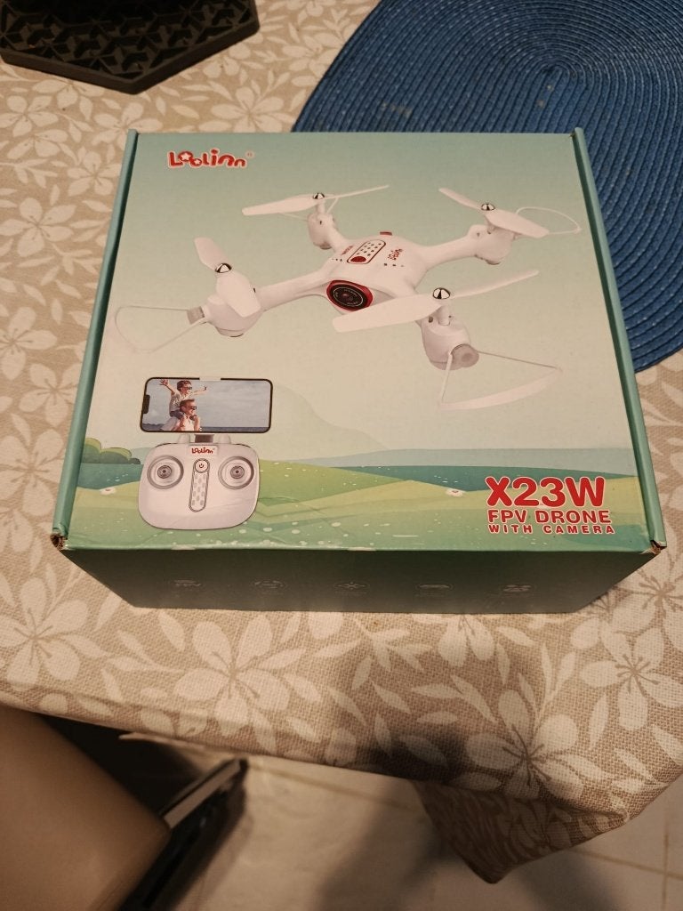 Drone-Ongebruikte Loolinn X23W cameradrone—2 batterijen, FPV, Audio, Tv en Foto, Ophalen, Overige merken, Extra accu('s), Nieuw