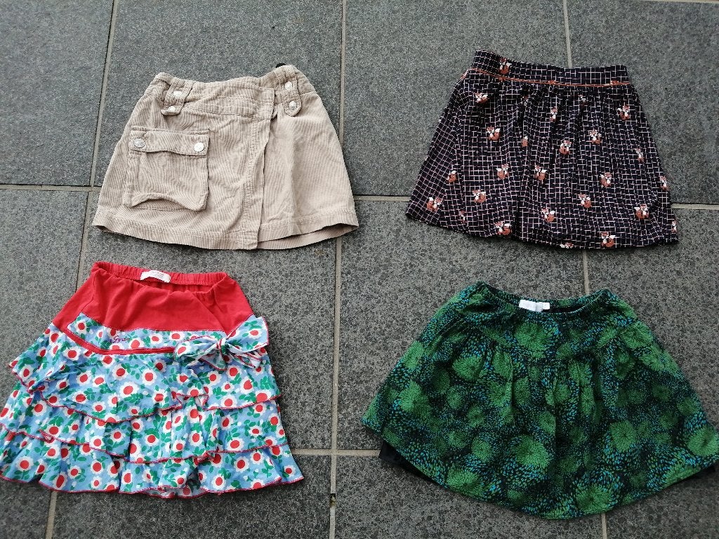 Rokjes 8 jaar, ook merkkledij, Ophalen of Verzenden, Zo goed als nieuw, Meisje, Jurk of Rok