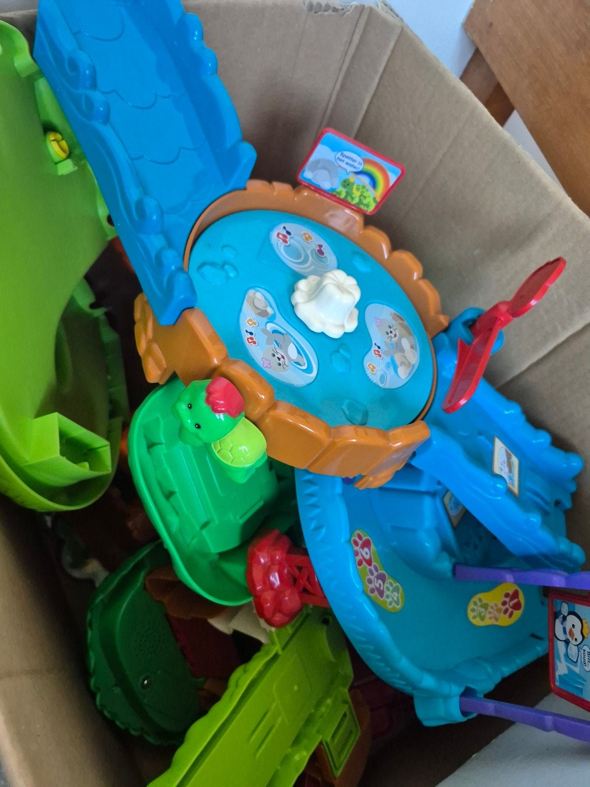 Vtech dieren set, Ophalen, Zo goed als nieuw