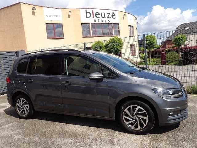Volkswagen Touran 1.2 TSI Sound - 7 zitplaatsen - euro 6B, Autos, Argent ou Gris, Achat, Entreprise, 7 places