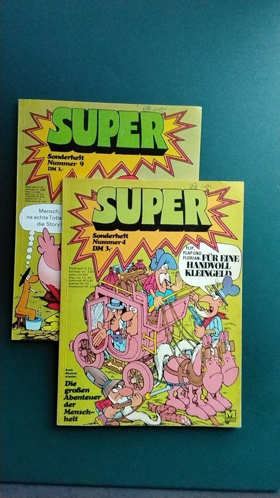 2 bandes dessinées en langue allemande., Enlèvement ou Envoi, Utilisé, Plusieurs comics, Europe