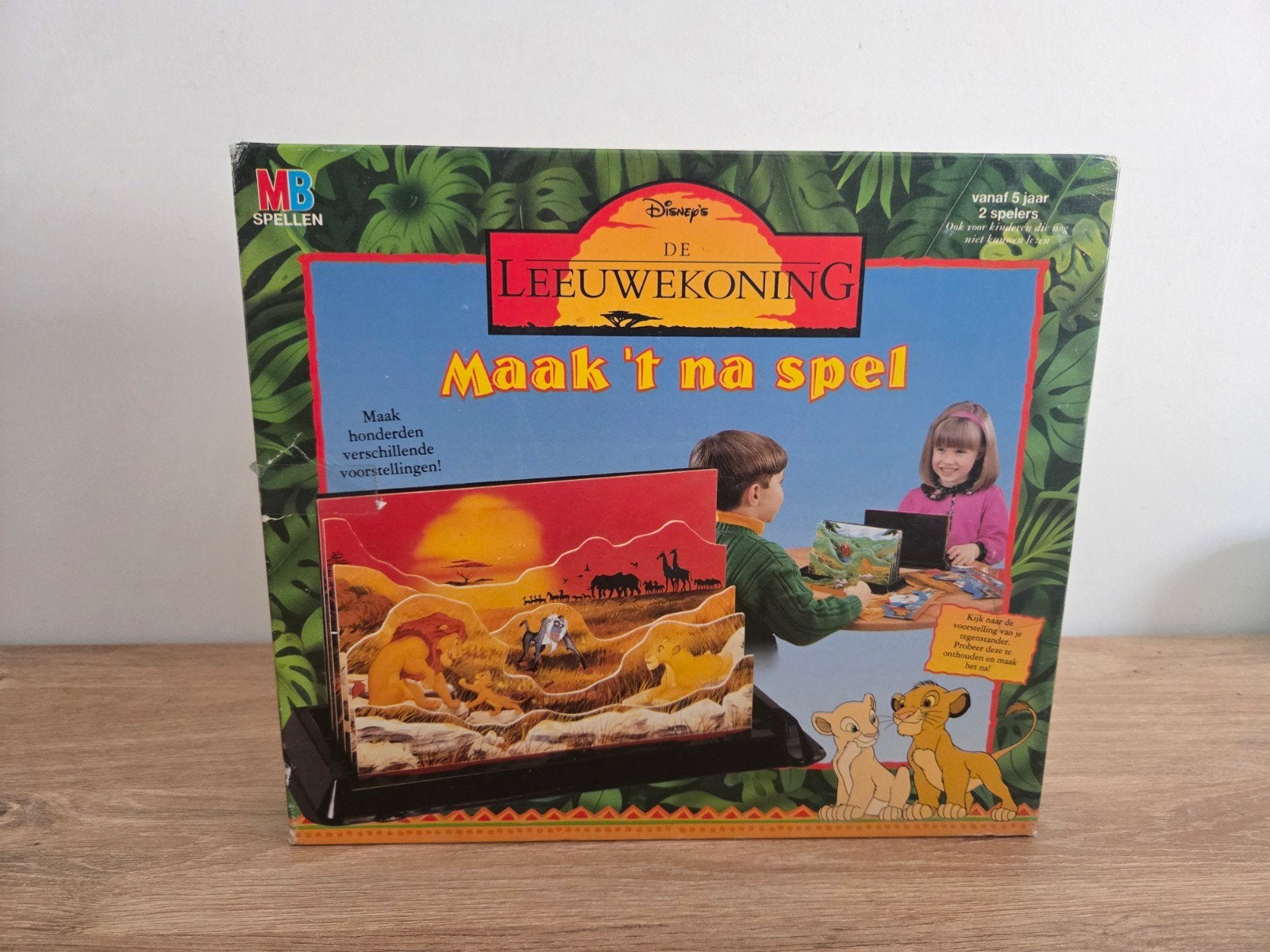 De Leeuwenkoning - Maak ’t na spel van Mb, Hobby en Vrije tijd, Ophalen of Verzenden