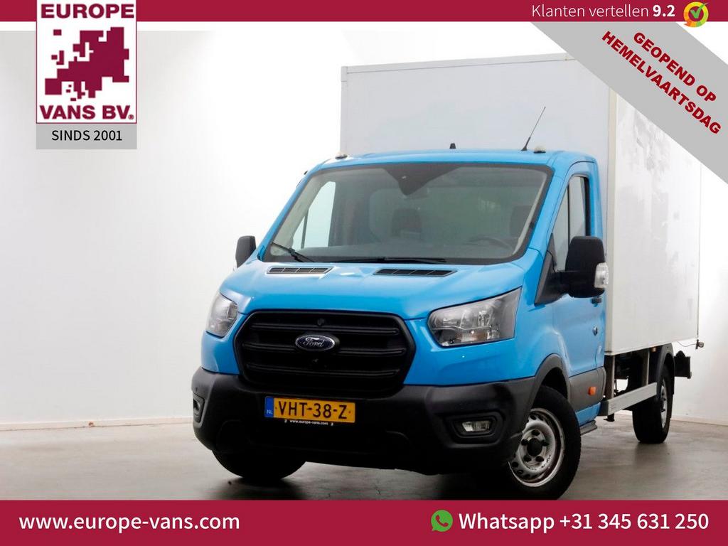 Ford Transit 350 2.0 TDCI 130pk Bakwagen met achterdeuren 2-, Auto's, Bedrijf, Parkeersensor, Ford, Onderhoudsboekje