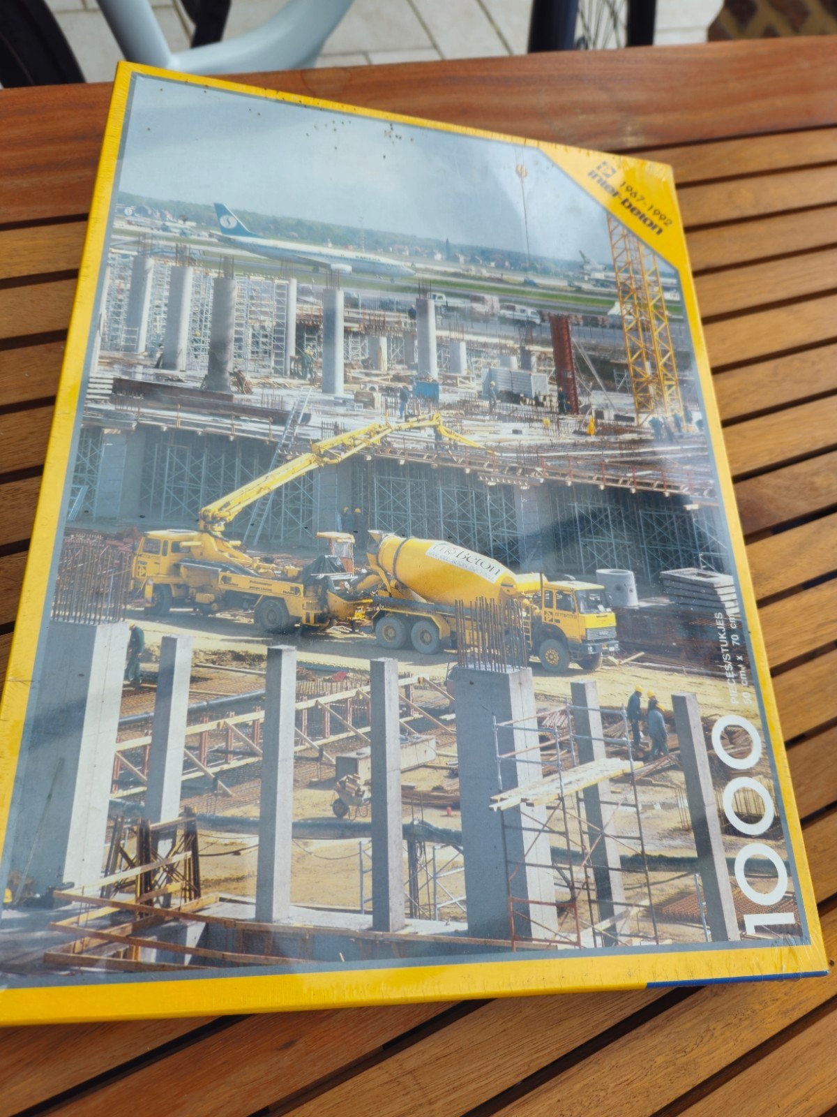 Puzzle vintage rare Inter-Béton/Sabena (1000 pièces), Enlèvement ou Envoi