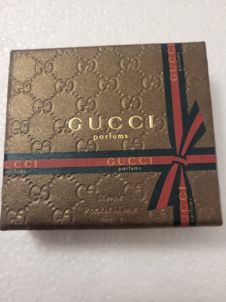 GUCCI Parfums – Miroir Compact GG Vintage avec Boîte, Antiek en Kunst, Ophalen of Verzenden