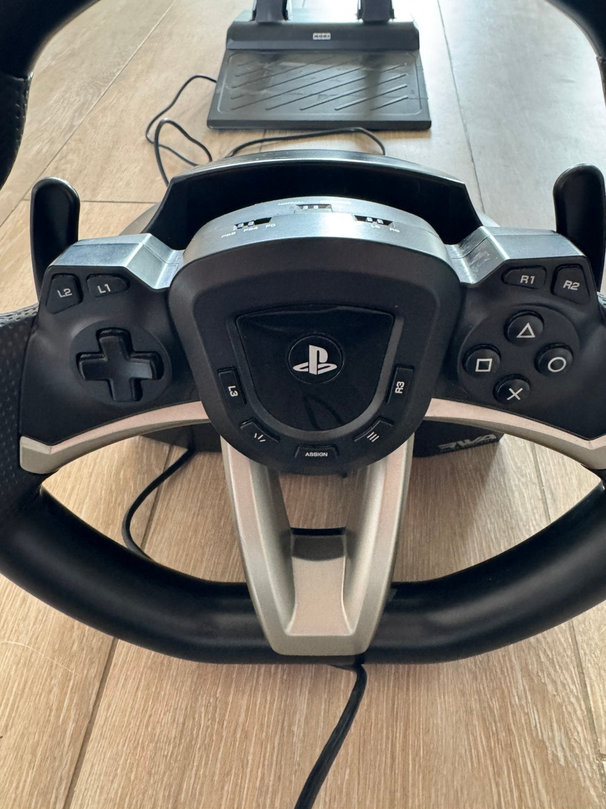 HORI Racing Wheel Apex (RWA) + pedalen, Games en Spelcomputers, Ophalen, Gebruikt, Stuur of Pedalen