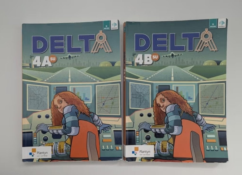 Wiskunde Delta 4A en 4B - uitstekende staat, Boeken, Schoolboeken, Zo goed als nieuw, Wiskunde A, Ophalen of Verzenden