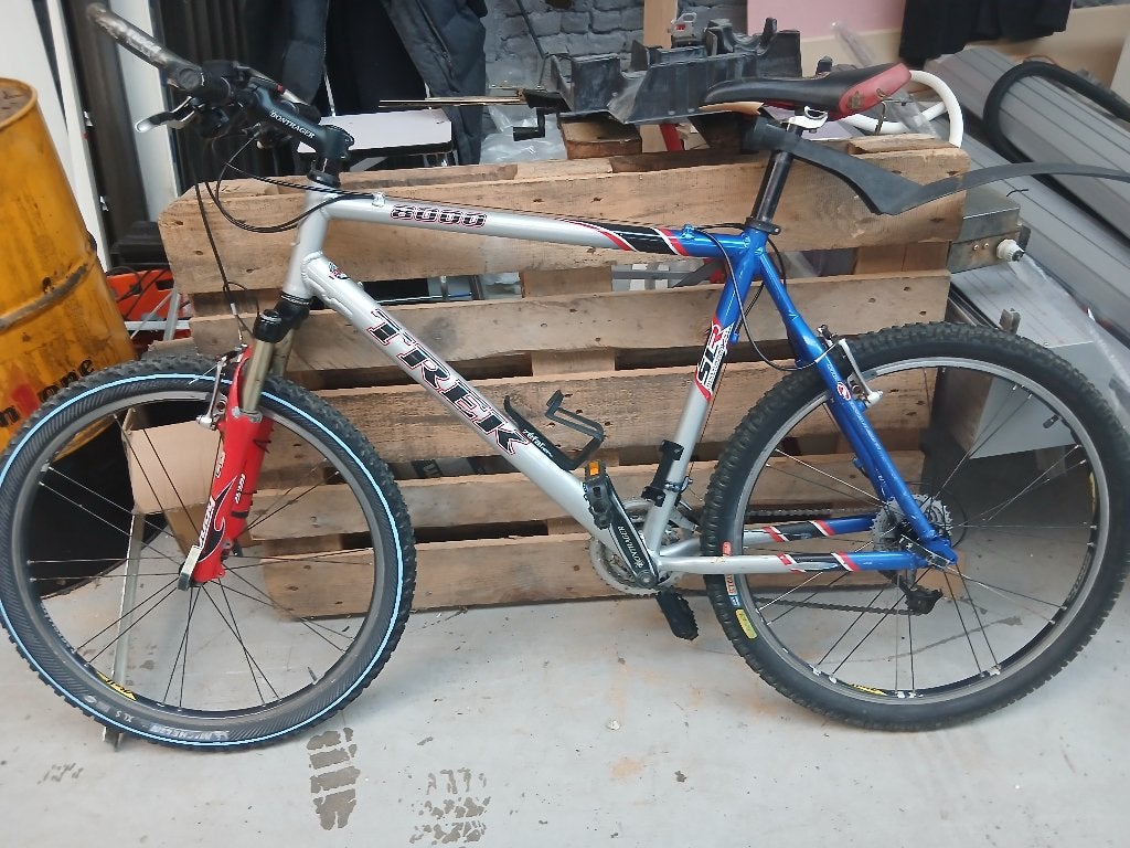 Trek 8000, Vélos & Vélomoteurs, Vélos | VTT & Mountainbikes, Frein sur jante, Enlèvement, Utilisé, Hommes