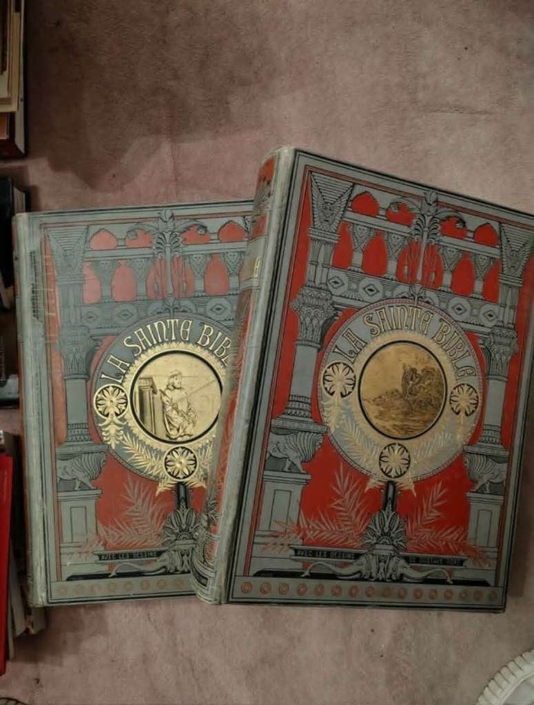 La Sainte Bible Gustave Doré 1893 /Bijbel Gustave Doré 1893, Antiquités & Art, Enlèvement ou Envoi