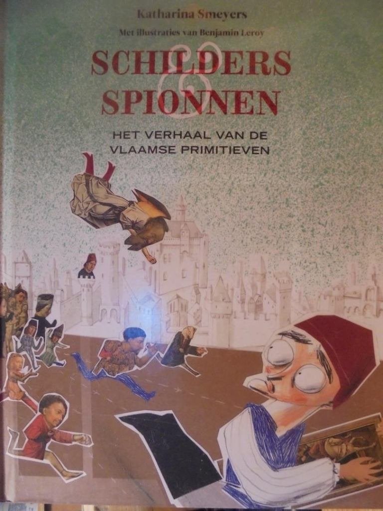 boek: de boekenworm Joppe+Schilders en spionnen/Smeyers Kath, Boeken, Kinderboeken | Jeugd | 10 tot 12 jaar, Ophalen of Verzenden