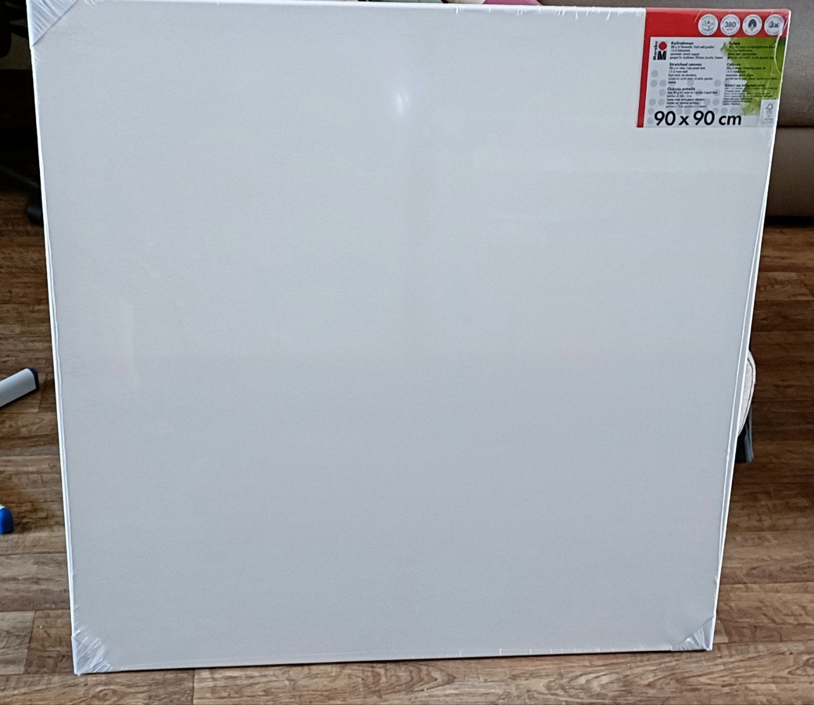 Toile de peinture, Enlèvement