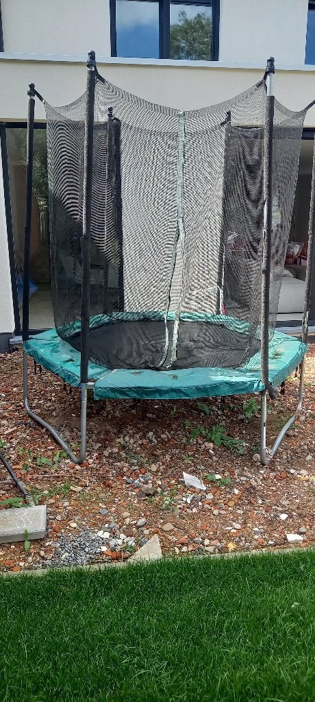 Trampoline, Ophalen, Gebruikt