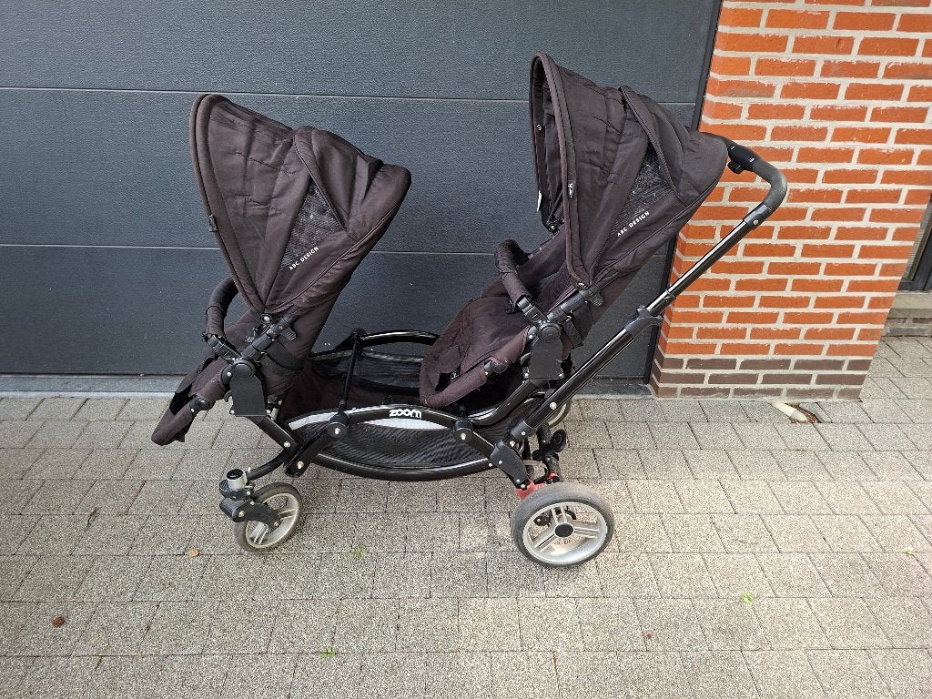 Dubbele buggy ABC Design, Ophalen, Gebruikt, Overige merken, Duomodel