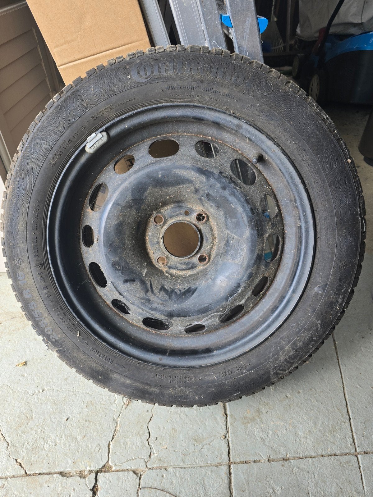 Velgenset met winterbanden 16inch 4x108, Auto-onderdelen, Banden en Velgen, Ophalen, Gebruikt, 16 inch, Banden en Velgen