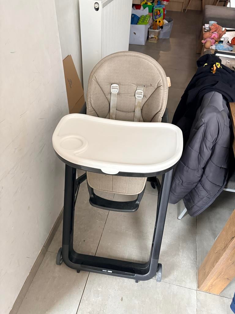 Eetstoel kinderen, Kinderen en Baby's, Ophalen, Gebruikt, Meegroeistoel, Gordel(s)