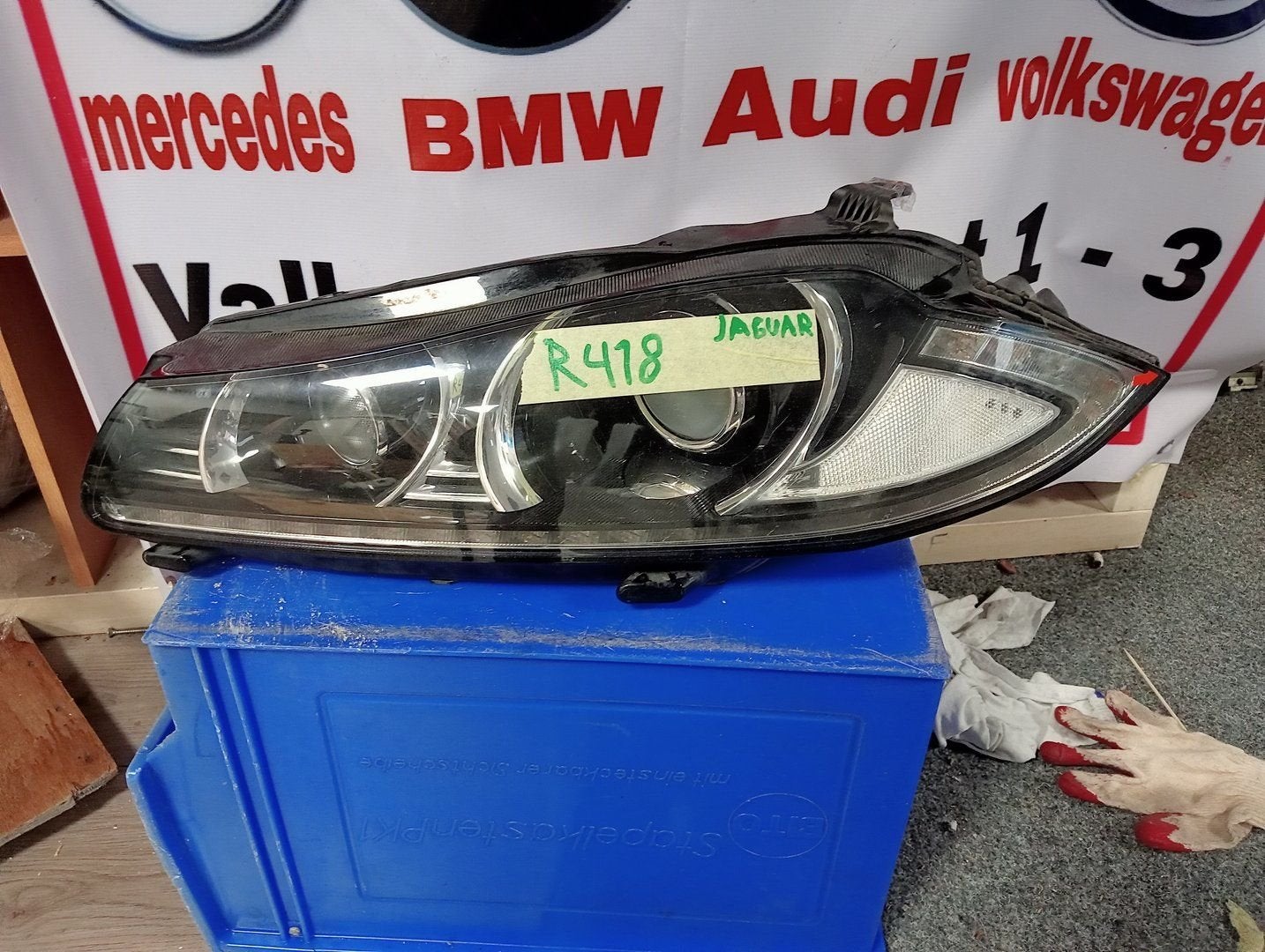JAGUAR XF F PACE XENON KOPLAMP ORIGINEEL GX63-13W030-EG, Auto-onderdelen, Gebruikt, -, -, Ophalen of Verzenden