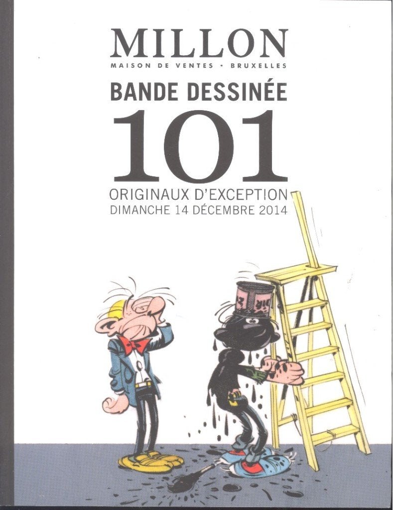 Veilingcatalogi Millon Bande Dessinée 2014., Boeken, Eén stripboek, Ophalen of Verzenden, Zo goed als nieuw