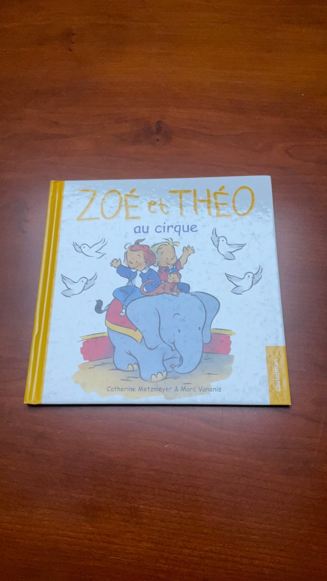 Zoe et Théo au cirque, Boeken, Ophalen of Verzenden, Zo goed als nieuw