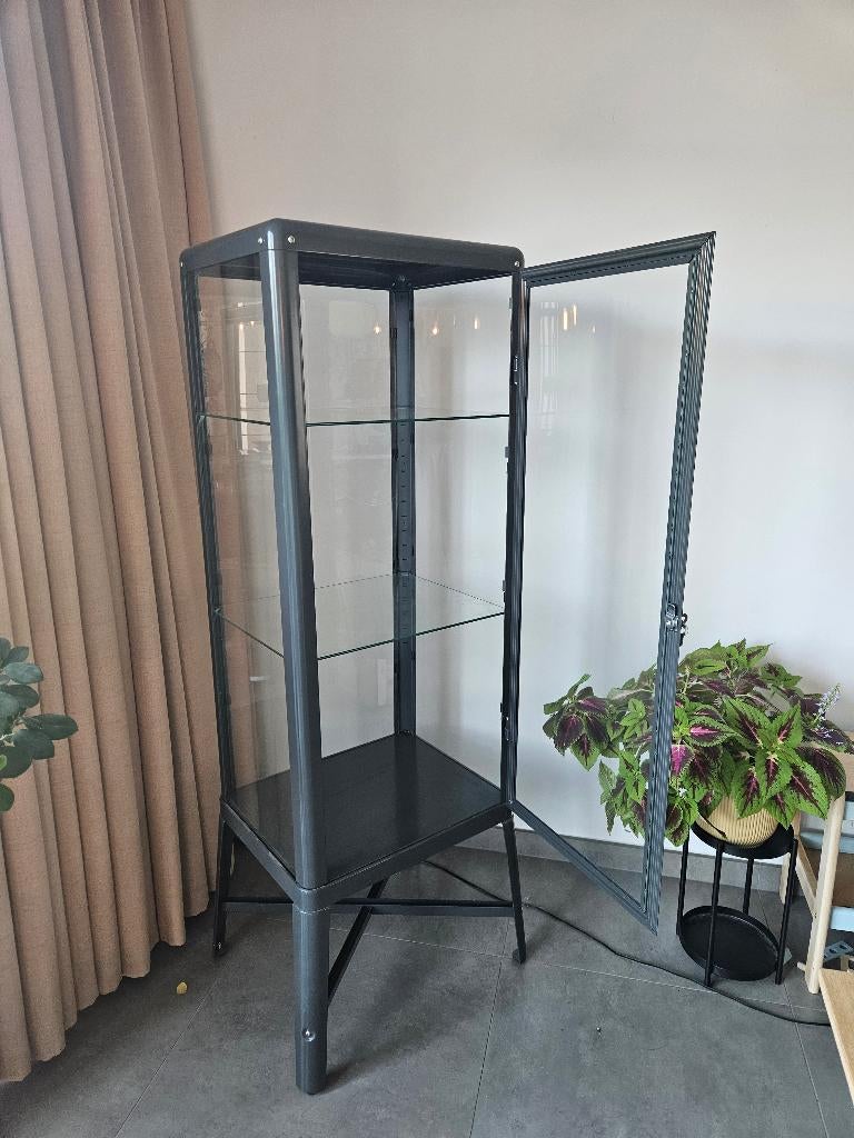 Vitrinekast, Huis en Inrichting, Ophalen, 50 tot 100 cm, Zo goed als nieuw, Glas