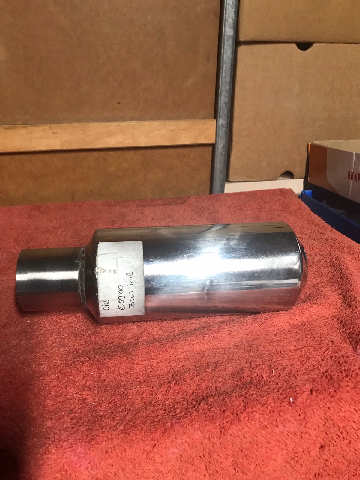 Sorti échappement inox, Enlèvement ou Envoi
