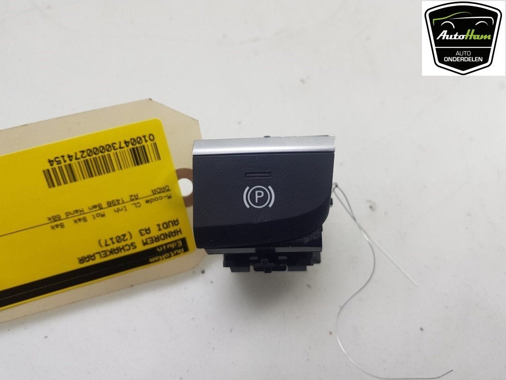 COMMUTATEUR FREIN A MAIN ELECTRIQUE Audi (|8V2927225C|), Dhr. J. Ham, Administratie@autoham.nl, Audi, Utilisé