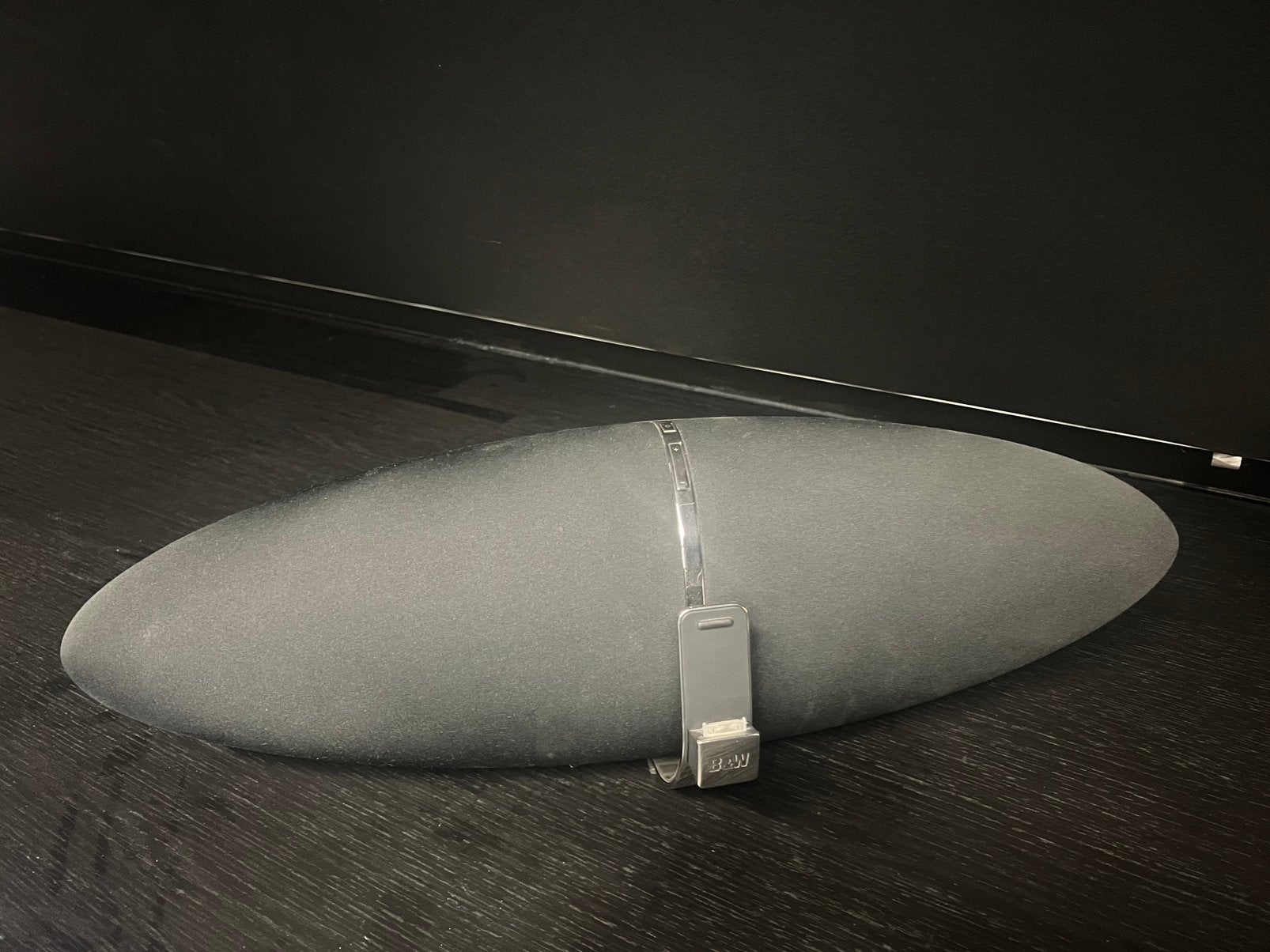 B&W Zeppelin, origineel, zwart/chrome, TV, Hi-fi & Vidéo, Enceintes, Enlèvement, Comme neuf