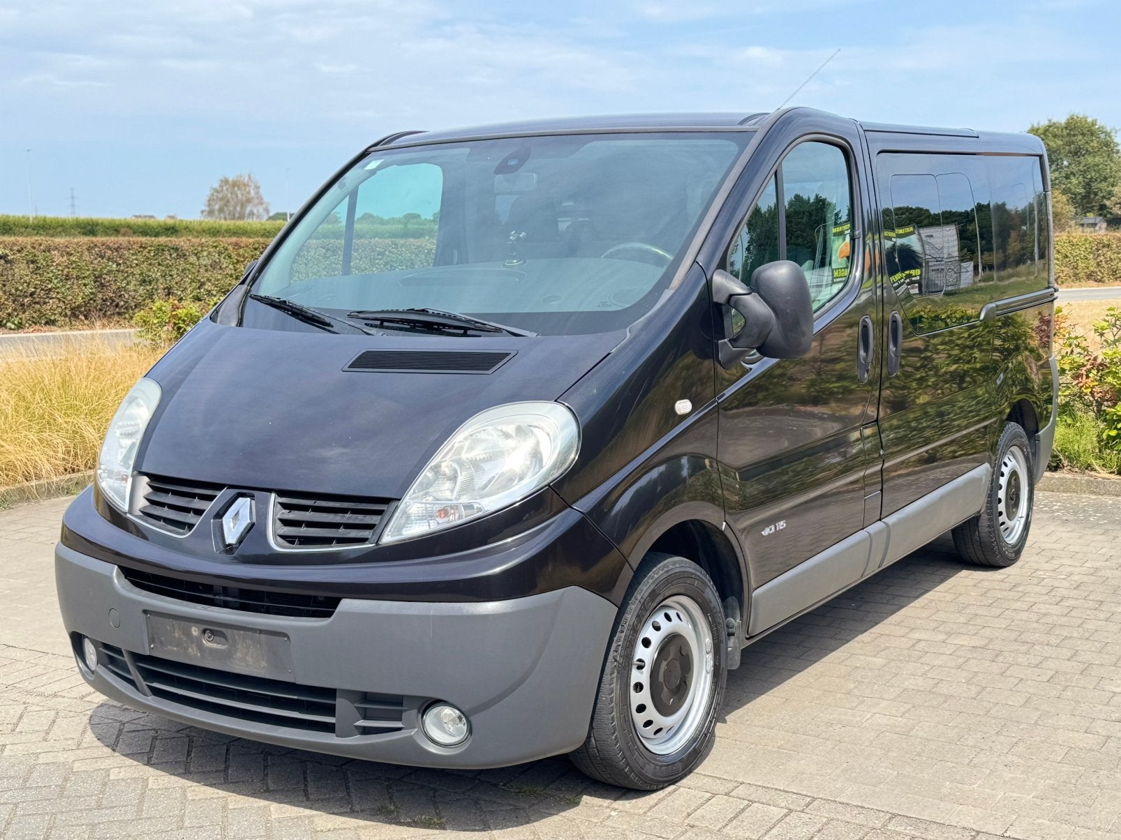 Renault Trafic 2.0 Ketting Motor 6PL Dubbel Cabine top staat, Auto's, Dealer onderhouden, Stof, Renault, 6 zetels