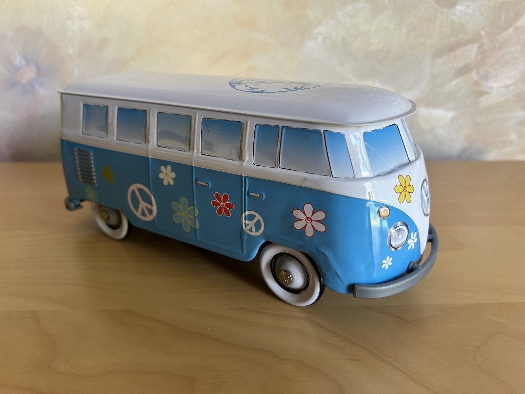 Combi Volkswagen en metal, Hobby & Loisirs créatifs, Enlèvement, Utilisé, Voiture