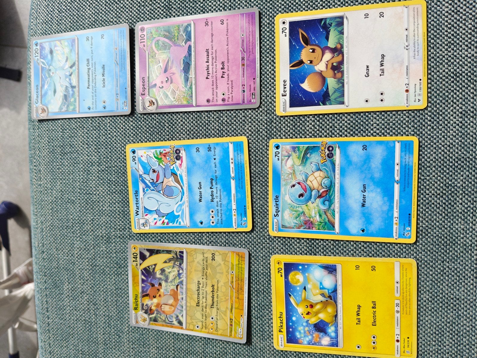 7 Pokemon kaarten, Hobby en Vrije tijd, Ophalen