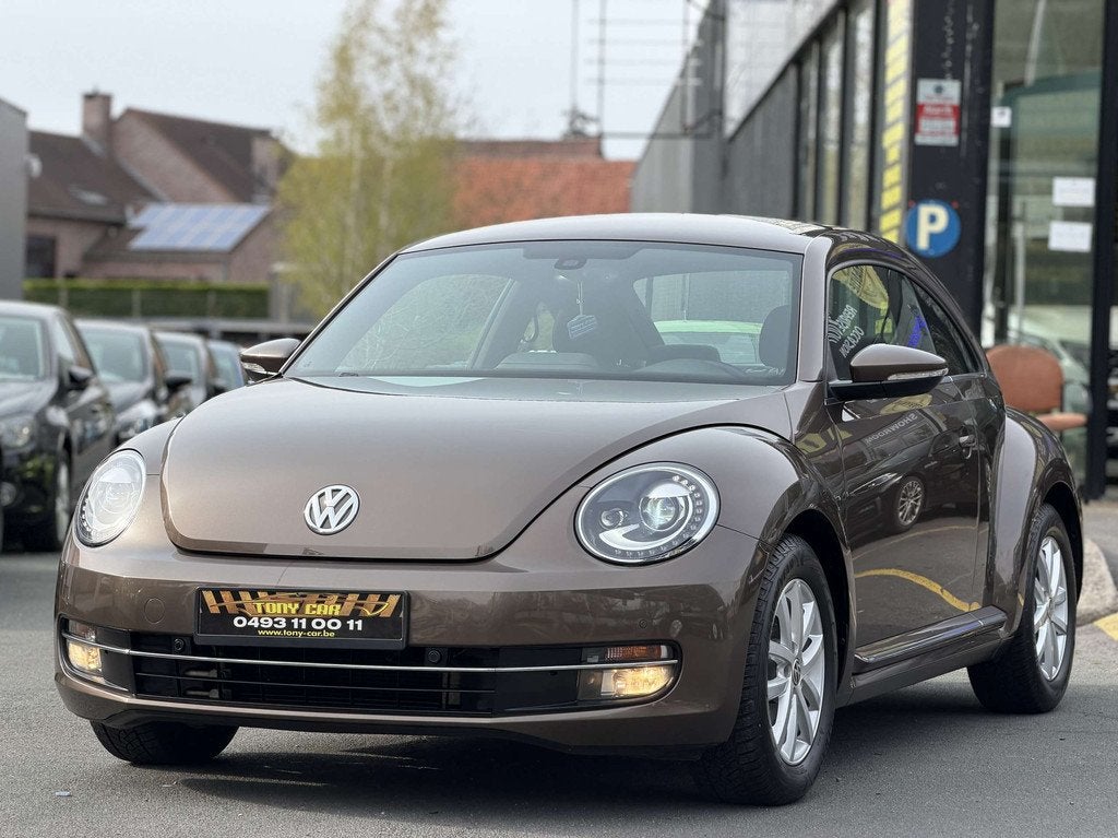 Volkswagen Beetle 1.2 TSI*NAVI*USB*AUX*BT*LED*Xénon*Garanti, Auto's, Volkswagen, Gebruikt, 4 cilinders, Bruin, 77 kW