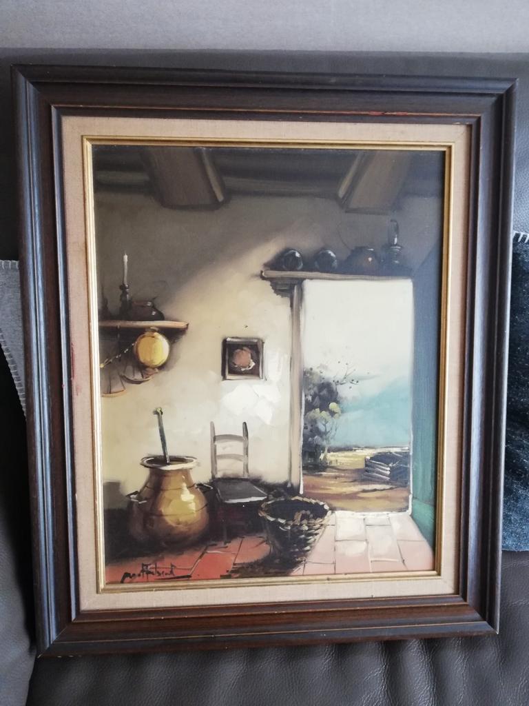 2 schilderijen, Enlèvement