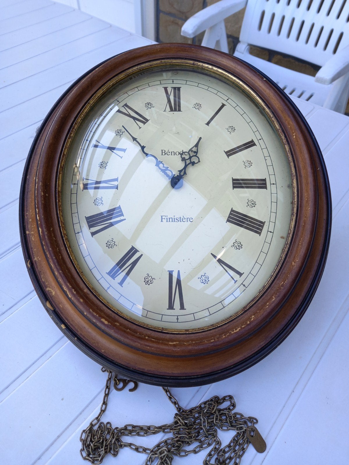 horloge ancienne., Enlèvement