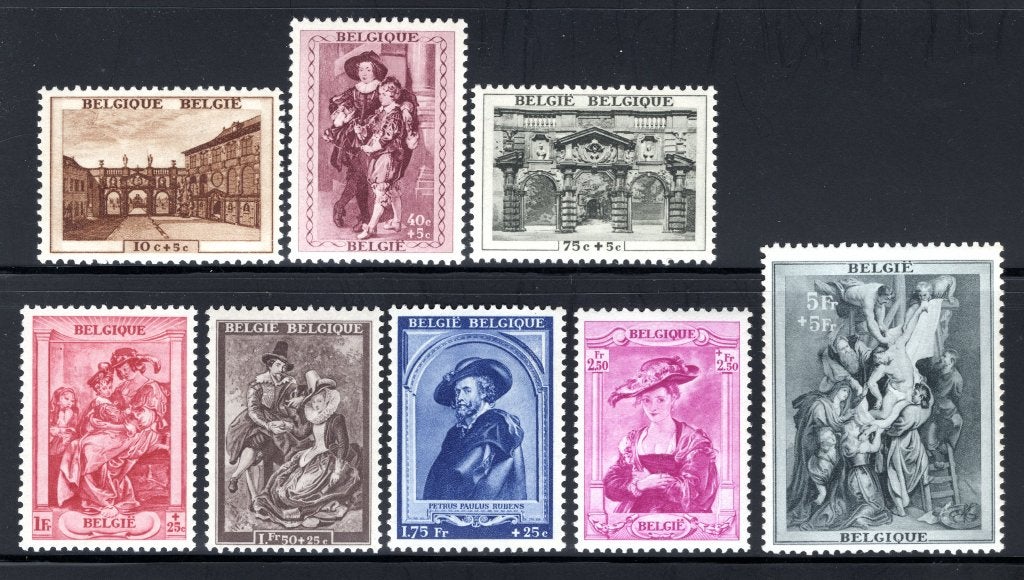 504/511 MNH 1939 - Ten Voordele van het Rubenshuis, Postzegels en Munten, Postzegels | Europa | België, Verzenden, Postfris, Postfris