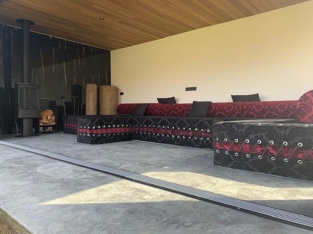 Volledige set te koop, Tuin en Terras, Tuinsets en Loungesets, Ophalen, Overige materialen, Gebruikt, Meer dan 8 zitplaatsen