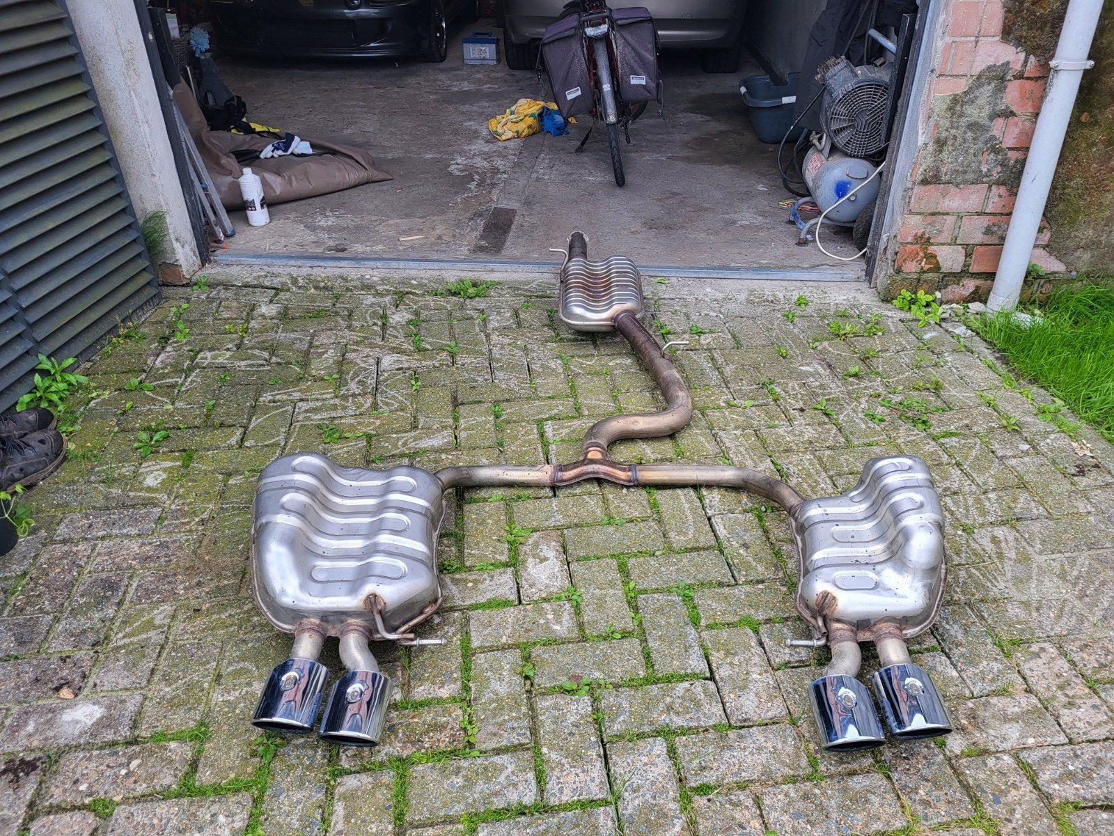 Golf 5 / golf 5 variant R uitlaat, Ophalen