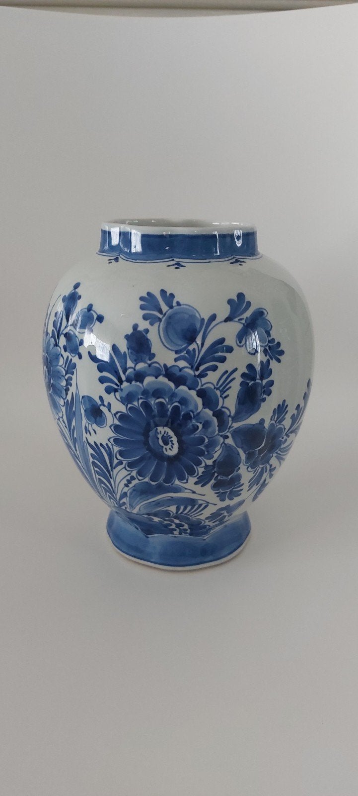 Vaas Delfts de Porceleyne Fles 1962. Perfecte staat, Antiek en Kunst, Ophalen